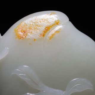 |和田玉灵猴献寿摆件