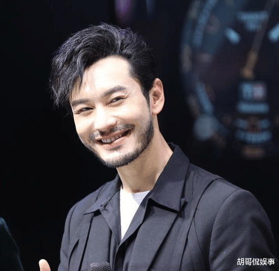 黄晓明|黄晓明为新戏蓄起胡子，上演一出“父慈子孝”大戏，情景太过真实