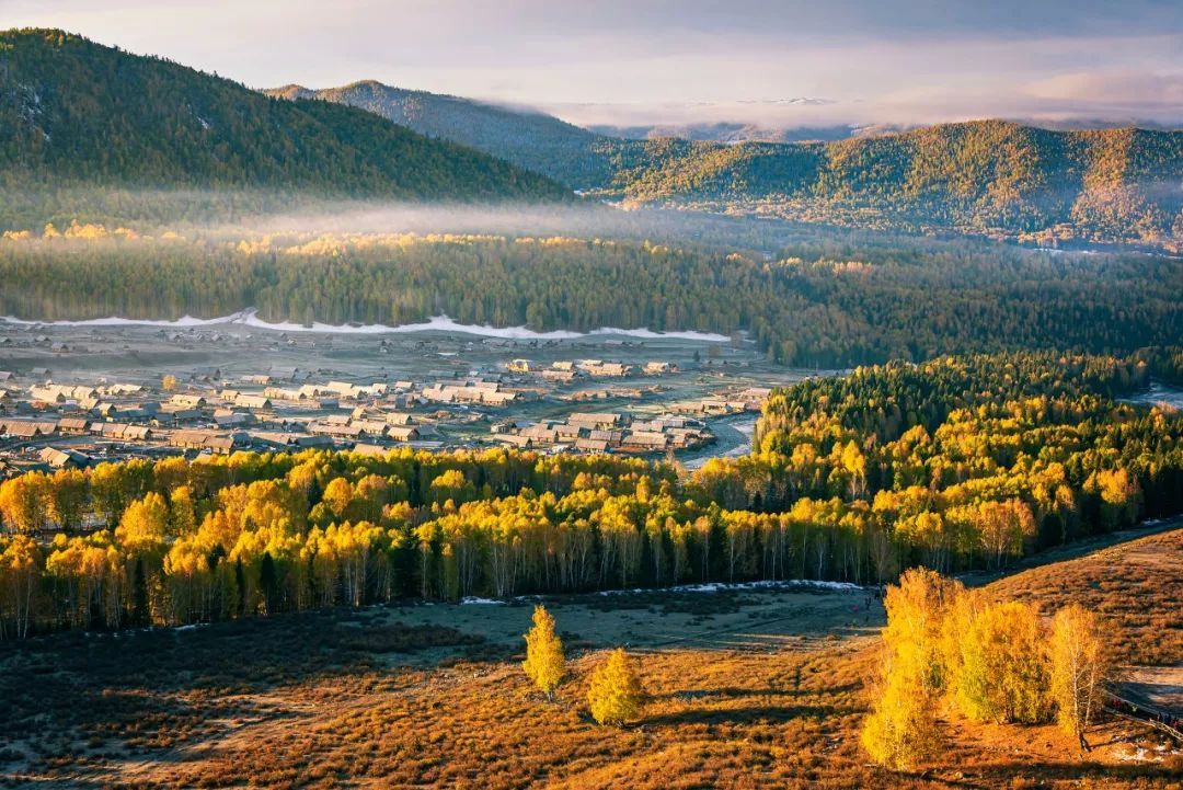 |喀纳斯的秋天刷爆朋友圈，简直令全国人民都羡慕坏了！