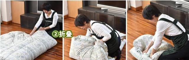 看看日本整理师,被子换季用不着压缩袋,一张床单搞定了,巧妙!