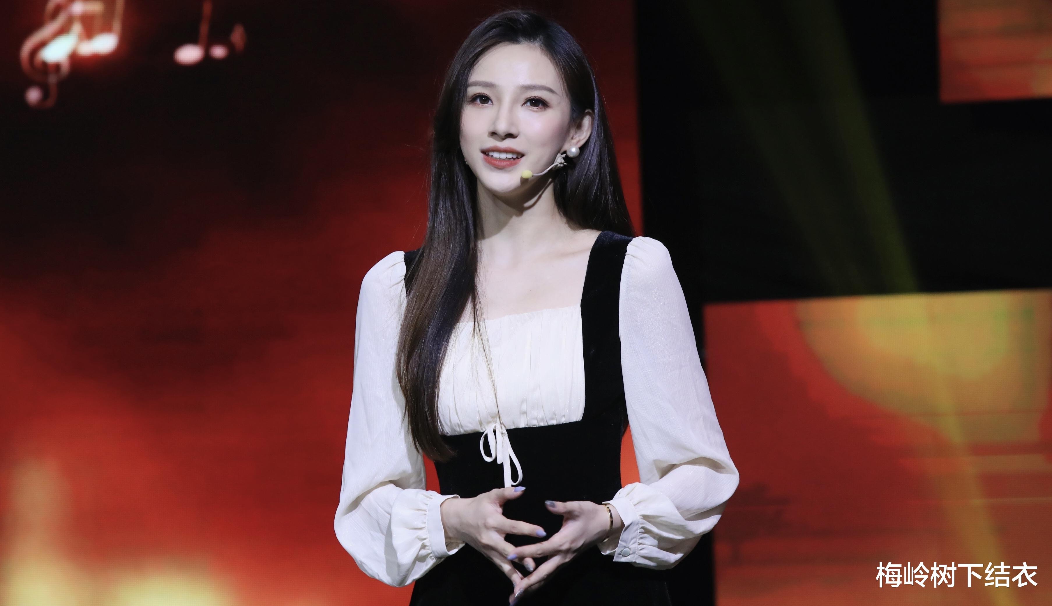 马凡舒|虎年春晚主持人里面出现新面孔，貌若“天仙”的马凡舒不简单