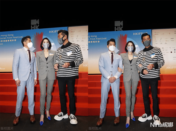 刘嘉玲|香港国际电影节，刘嘉玲穿西装秀身材抢尽风头，外网无修图太惊艳