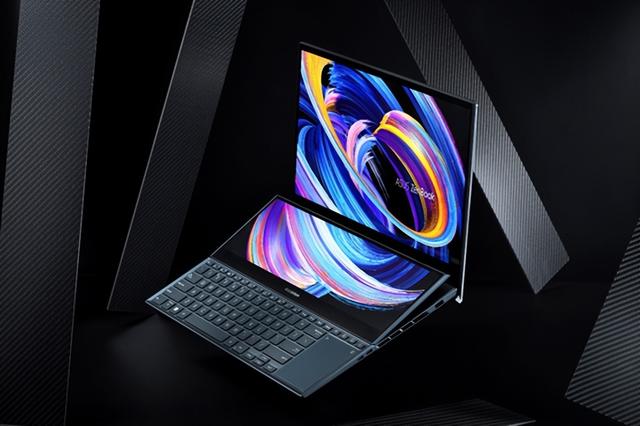 苹果|键盘上方带有副屏的华硕灵耀X双屏Pro，双屏本是否更实用？