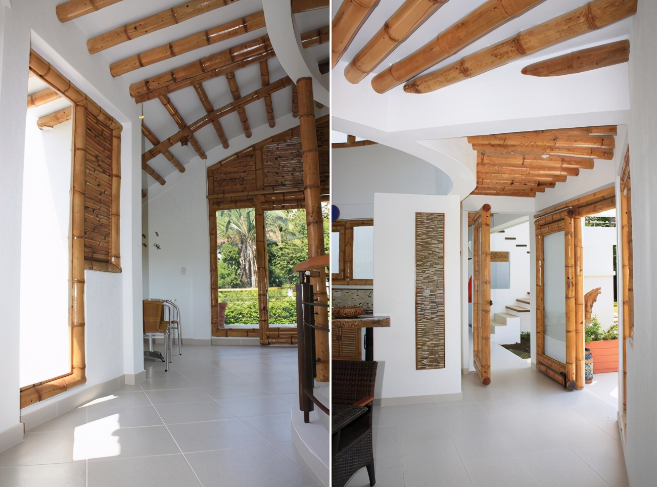 院子装修又出新花样，普通的材料反而更让人有好感，感觉更舒适