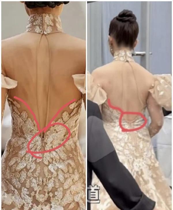 刘亦菲|刘亦菲新造型翻车?膀大肩宽、背后拉链撑开,网友感叹女神不见了