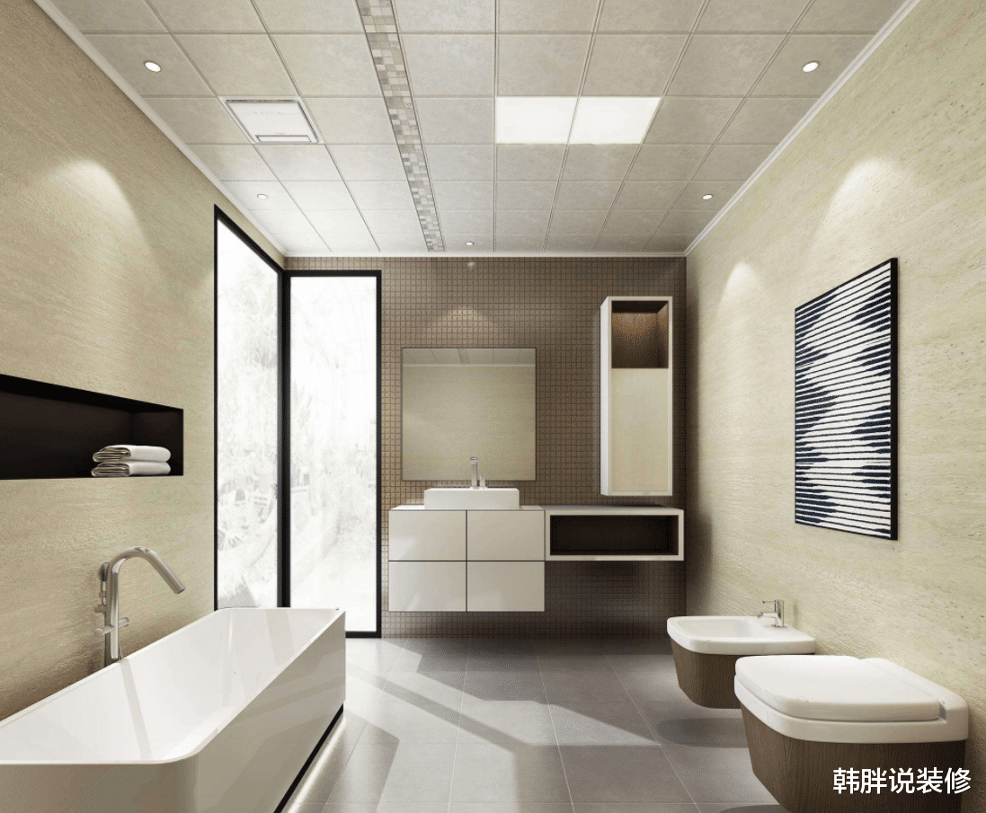 有钱人的卫生间都不装暖灯浴霸,都用这种卫浴电器,好用10倍不止