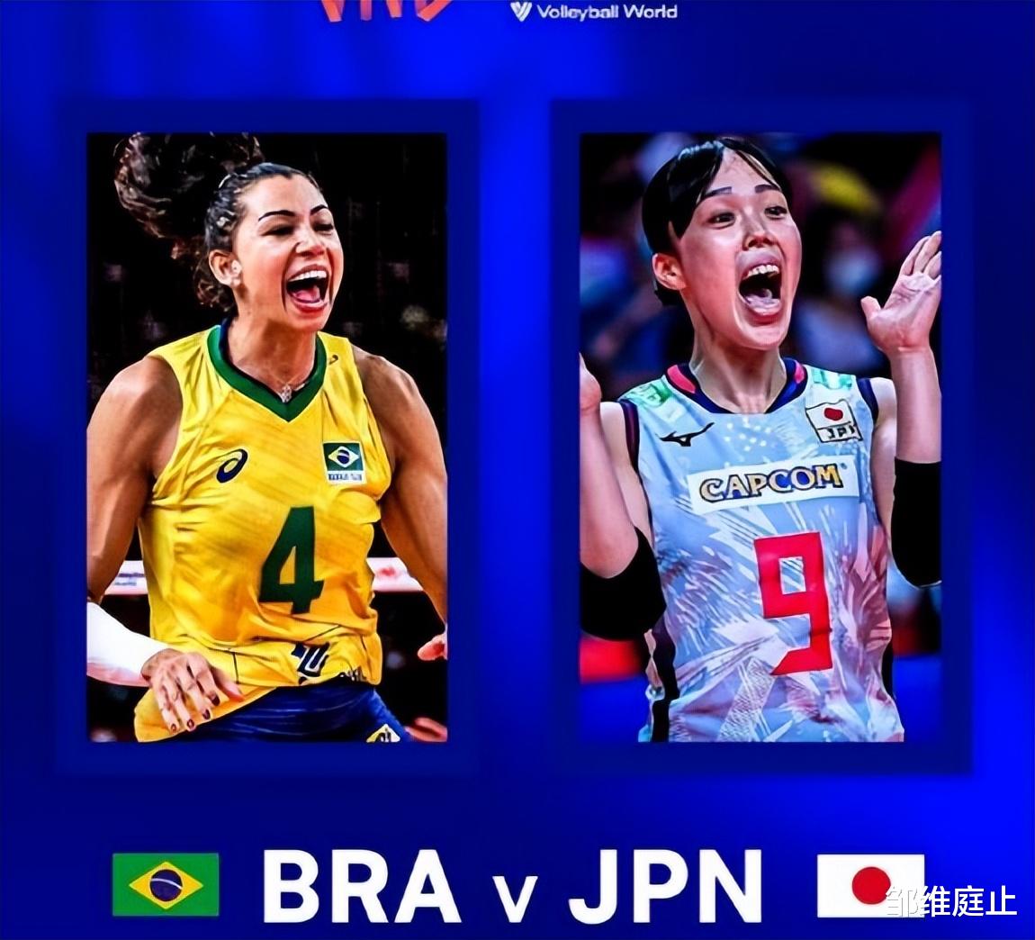日本队|3-1！巴西女排淘汰日本！拦网差距大，日本队高度不足显露无疑