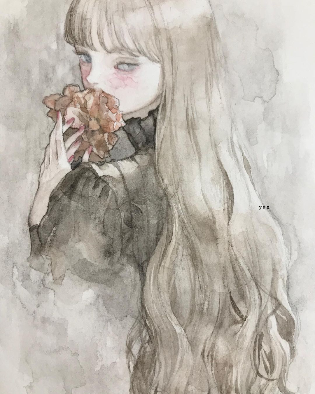 人物设定|可甜可飒的二次元日系美少女插画，每一张都非常小清新