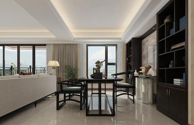 238的大平层,改成新中式风,大气经典又时尚,主要是特别耐看