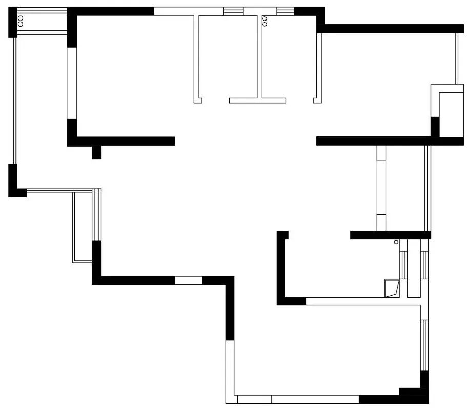国潮新家丨97㎡极简风两居室,据说这个家两年都没乱~