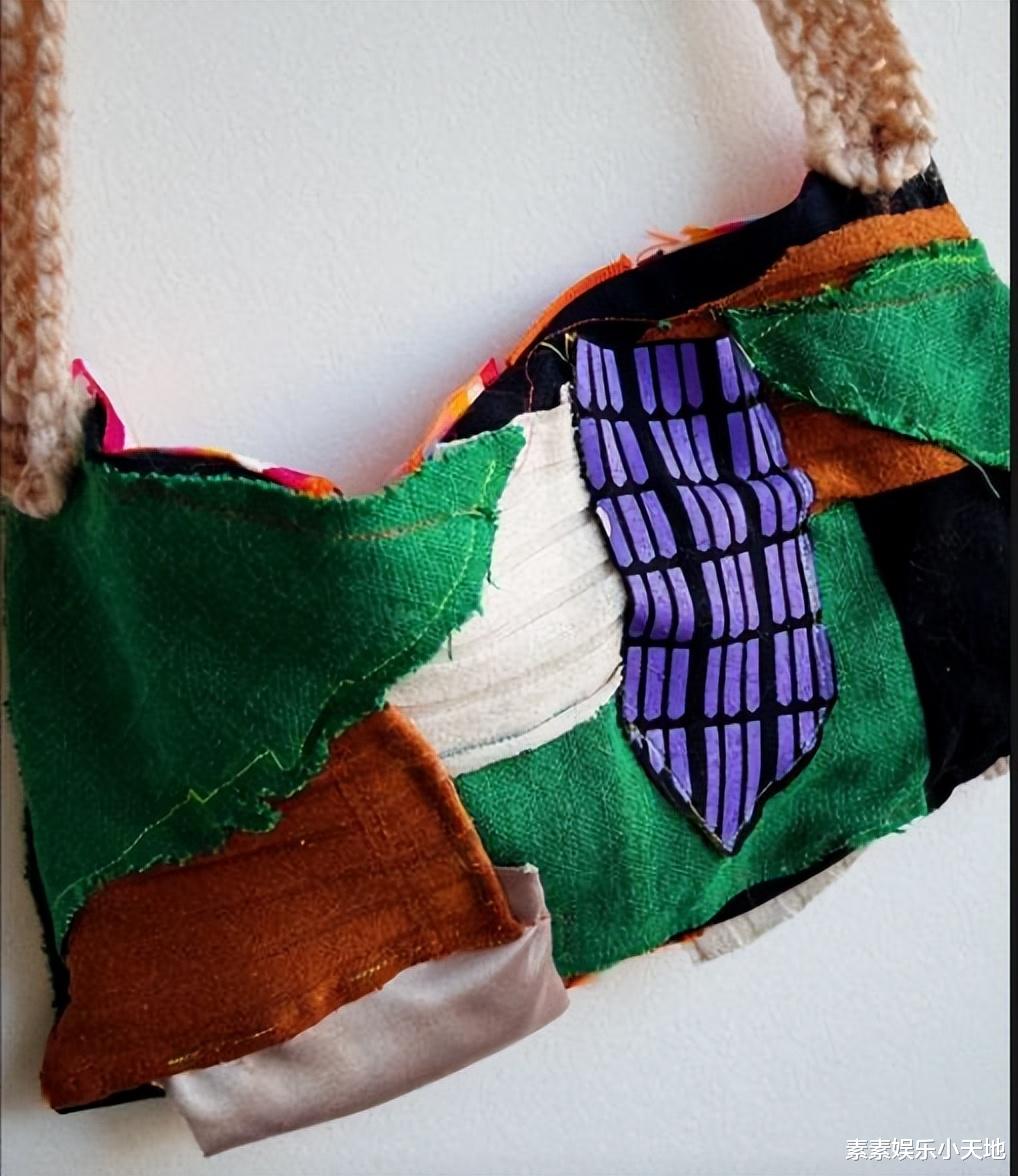 黄忆慈|黄多多晒新技能:用碎布缝出2个漂亮的包,堪称最厉害的星二代