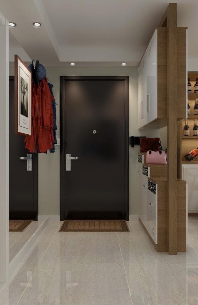 117平简约风三居室，蓝与灰的融合，真的挺漂亮！