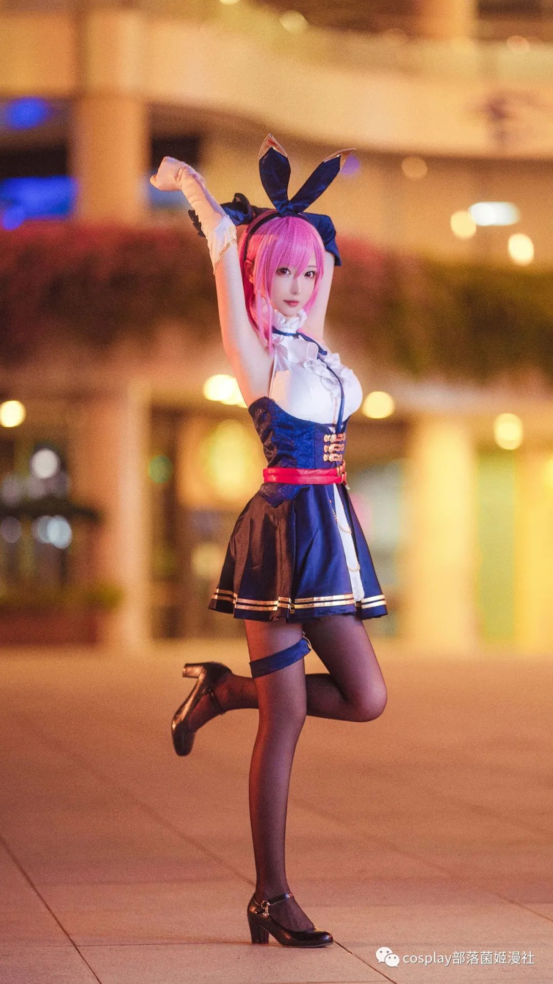 碧蓝航线|cos：碧蓝航线黑太子cos正片@南宫