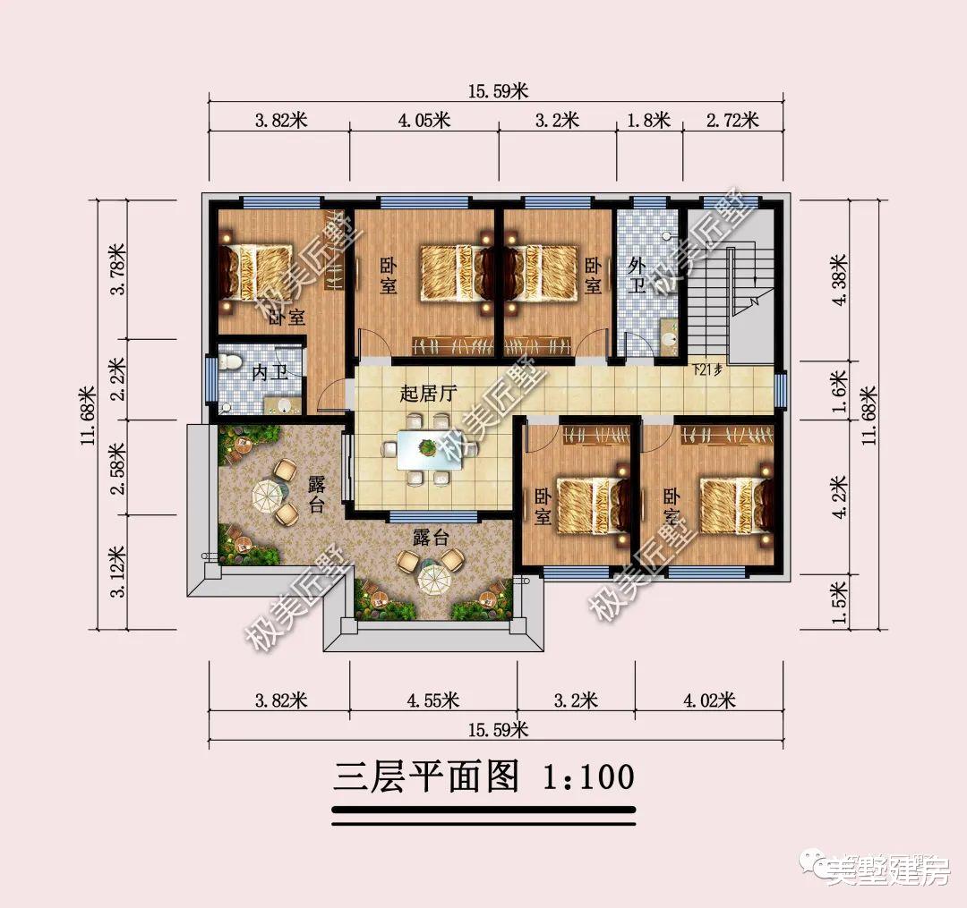 三层带店铺的精致欧式别墅,是您喜欢的户型吗?