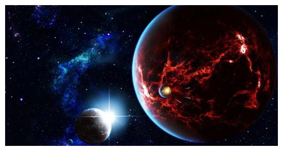 地球为何“悬浮”在宇宙?是什么力量托着,让地球不会往下掉