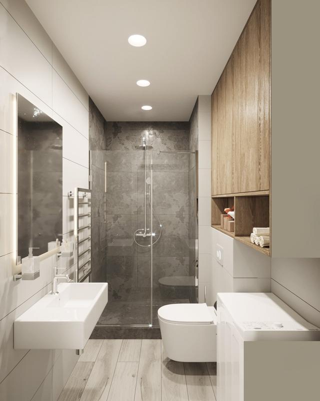 小户型的设计也很温馨时尚,共享空间设计非常实用,空间翻倍利用