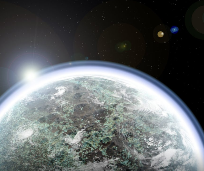 古火星和地球是兄弟?古火星地形探秘.古火星的大气