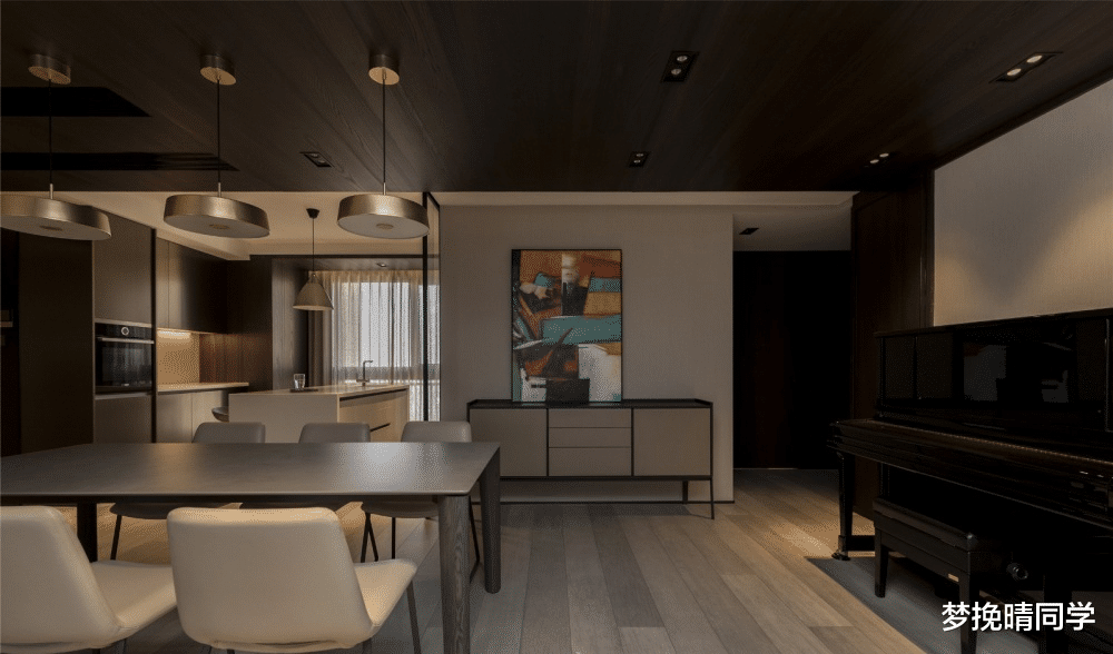 上海夫妇130平的家,巧用“灰度空间”打造极致高级感,好生精致