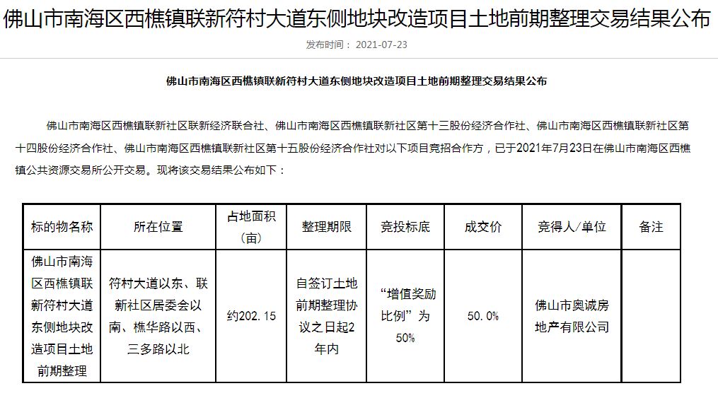 杭州|16宗连片改造！佛山旧改地块大盘点！临广最抢手！3大千亩盘抢入市