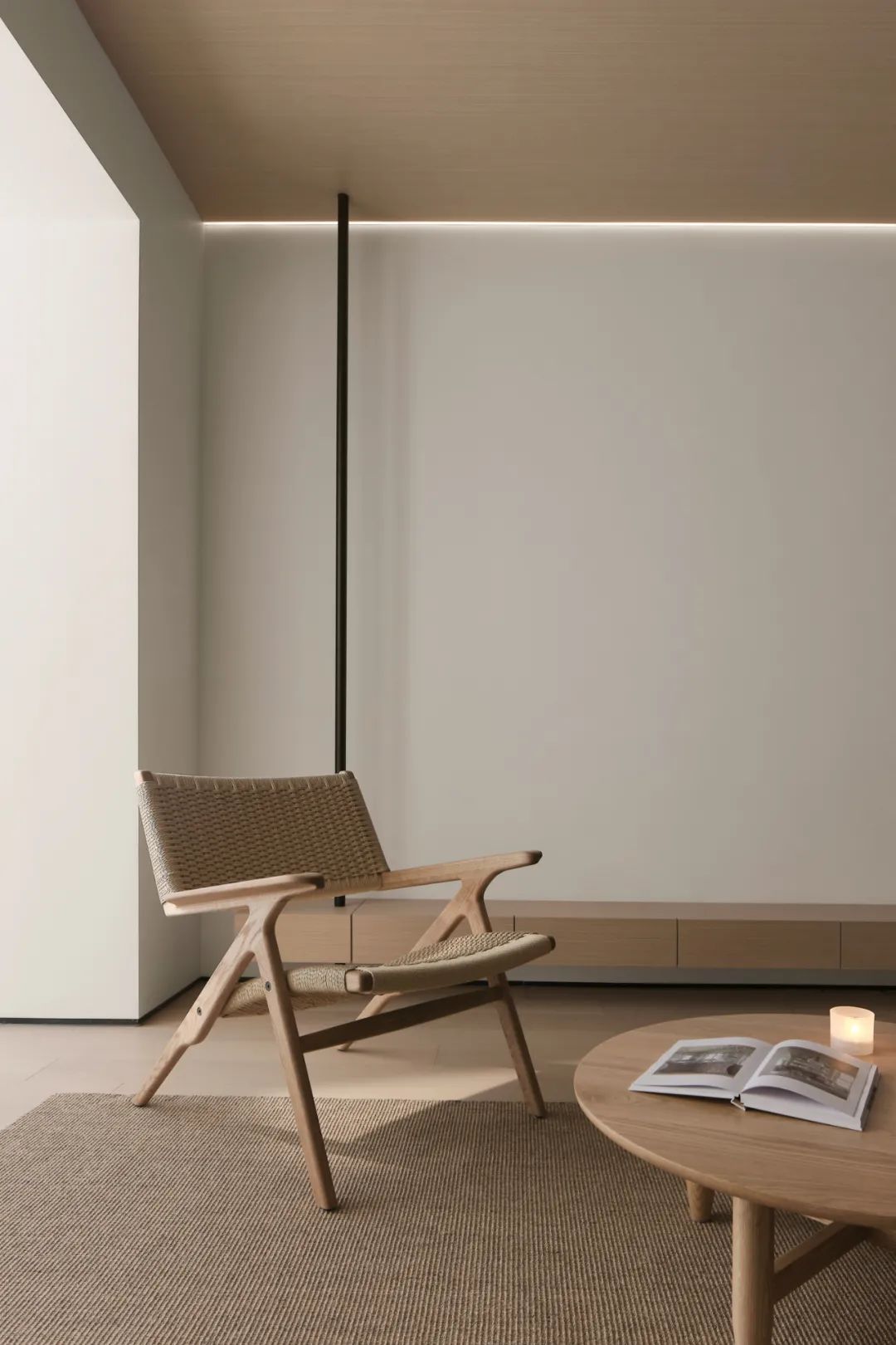 150㎡跃层空间,日系的温暖原木+东方古典元素,舒适而不庸常!