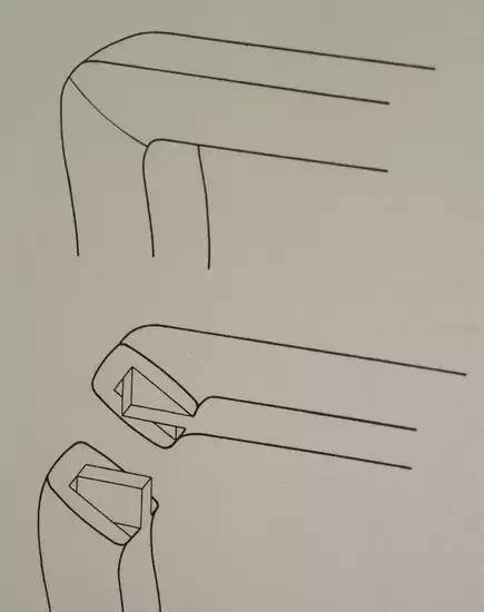 龙钞|黄花梨明式家具之榫卯（二）：挖烟袋锅榫