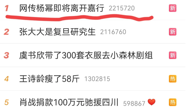 邢菲|杨幂将离开嘉行另起炉灶?网友表示支持杨幂的决定