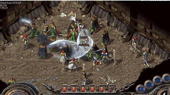 热血传奇|热血传奇：没有魔法锁定的年代三职业玩家是如何操作的？