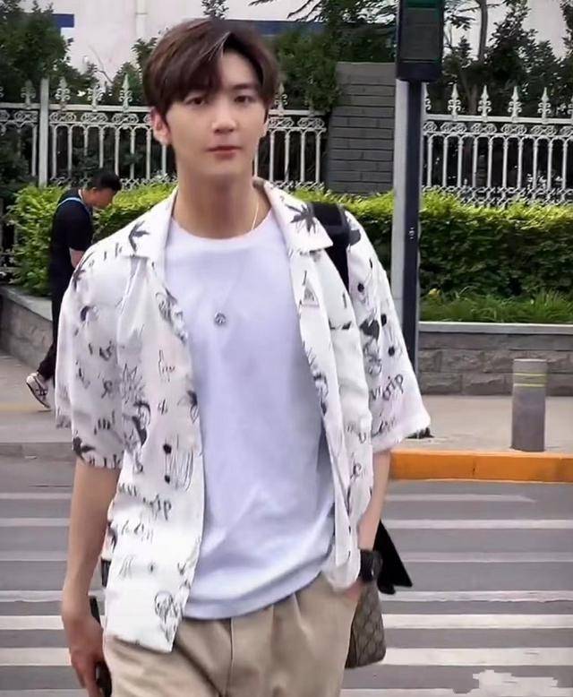 张丹峰|张丹峰继子晒照片，五官精致像洪欣，还未毕业就出道让人羡慕