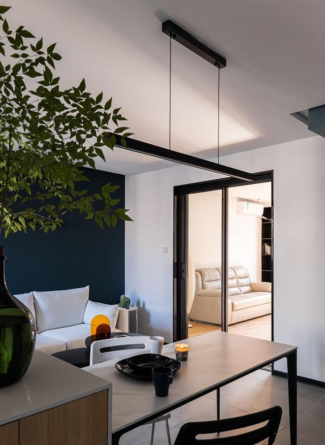 难怪越来越多小户型选择简约风,看了她56㎡新家,氛围实在太棒了