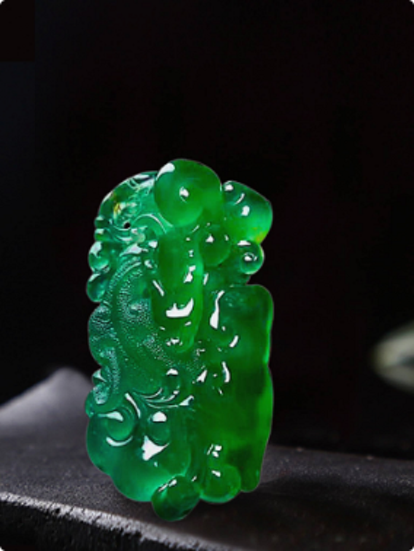 艺术品|翡翠颜色大满贯,其中奥妙少人知!