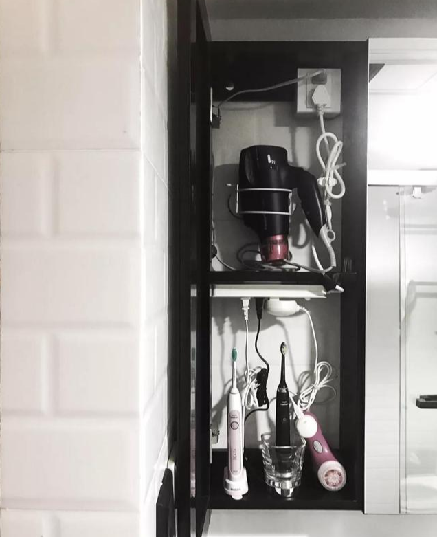 她家不到5㎡的卫生间,颜值高又好用,秘诀都藏在这些细节里!