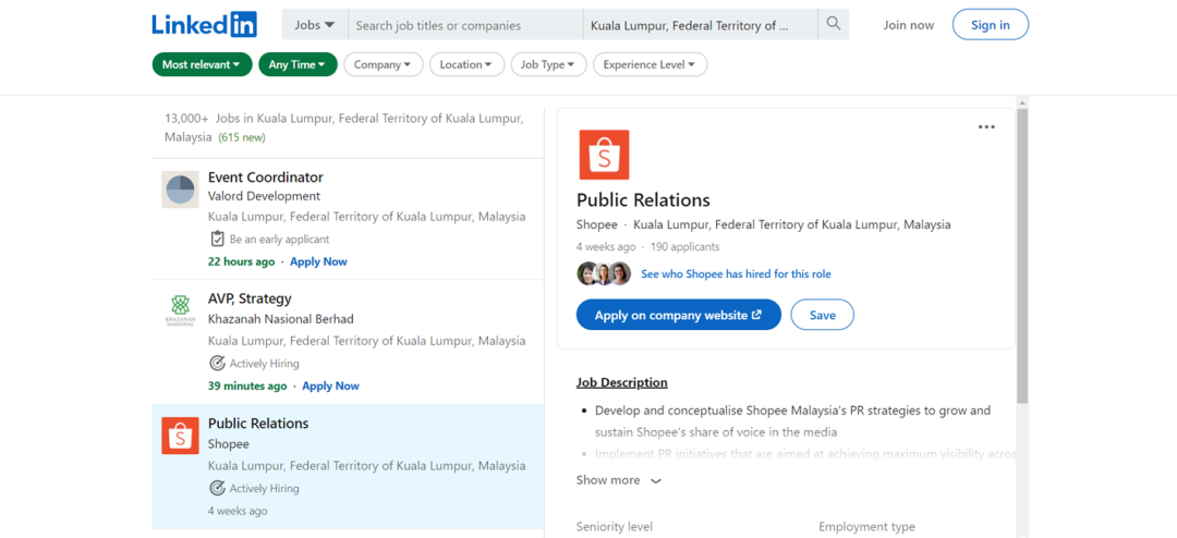马来西亚|马来西亚求职网站大盘点!内附免费制作完美简历的方法