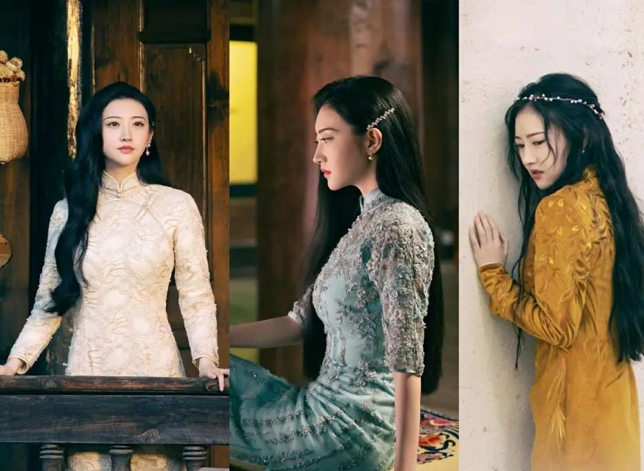 许晴|许晴的臀、汤唯的腰、景甜的曲线，这6位旗袍女神，吊打白幼瘦