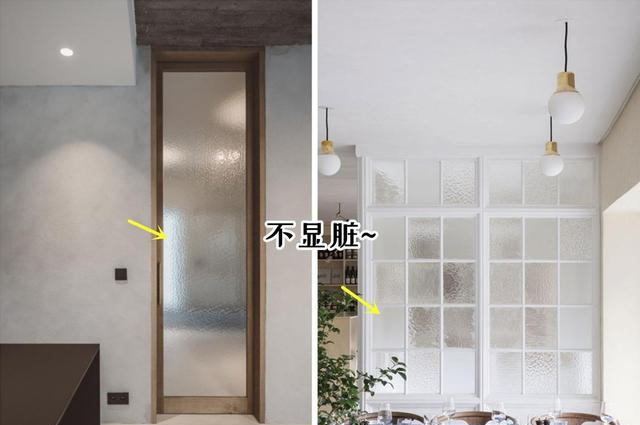 如今家里装修,又流行这种玻璃隔断了!随意往哪一装,油画既视感