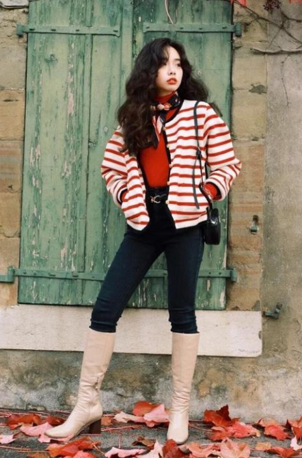 穿衣搭配 方脸也能比圆脸更高级！学会这些小妙招，圆脸也能做气质女神