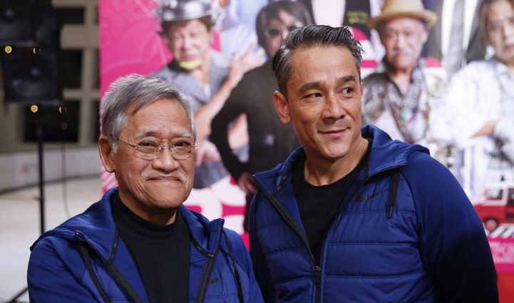 吴耀汉|老演员吴耀汉父子同框，儿子40多岁至今未婚，被人嫌弃没房没车