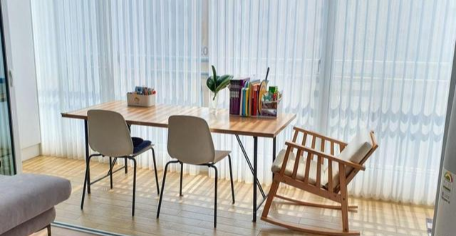 105㎡坚持不多买一件杂物,玄关独立加门,干净整洁被夸很多遍!