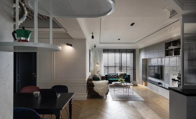 90后夫妻新家装修火了,82㎡,仅凭客厅就圈粉无数,忍不住晒晒