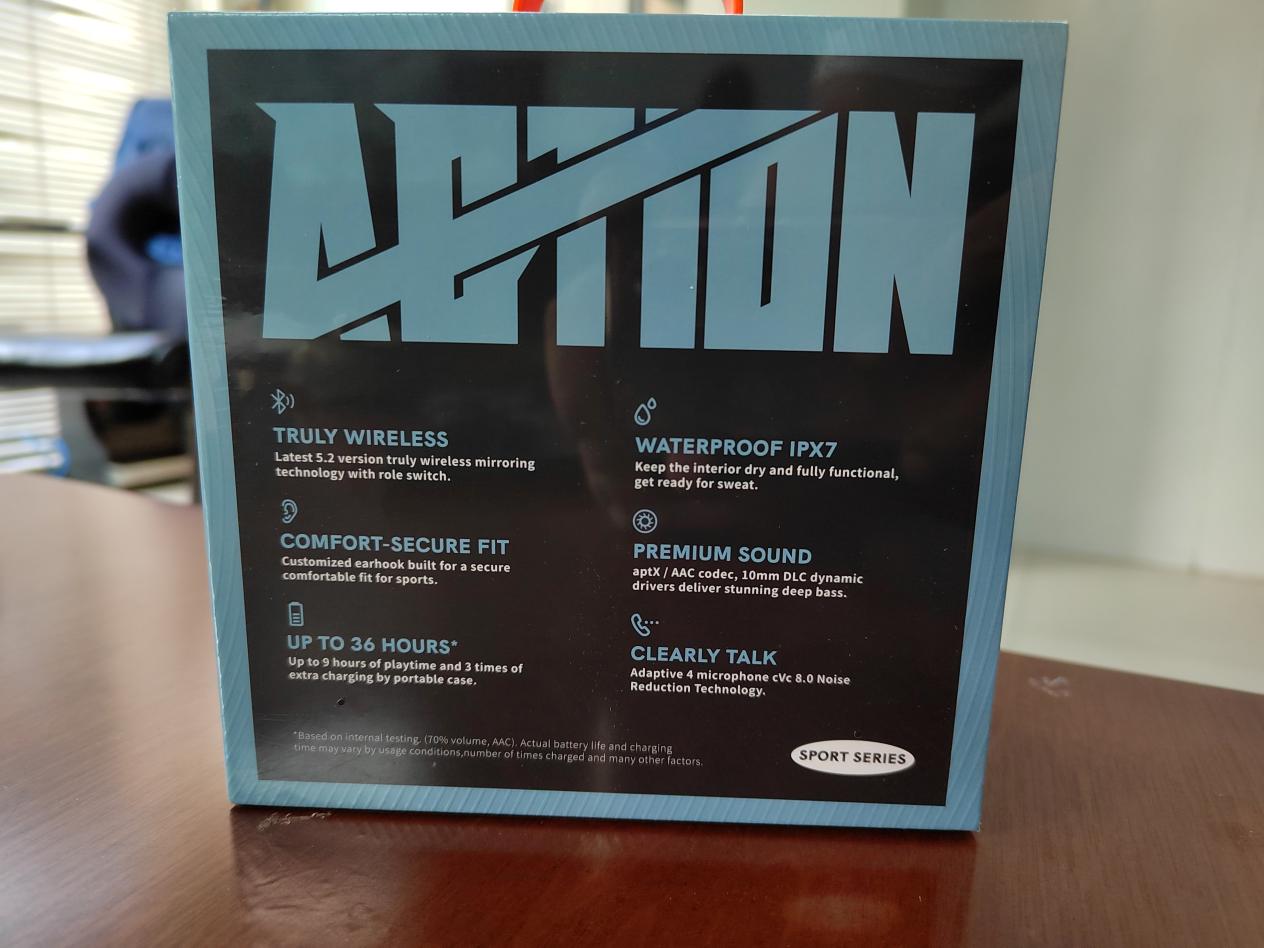 蓝牙耳机|耳挂式运动耳机,不惧运动和汗水的运动神器,hakll action体验