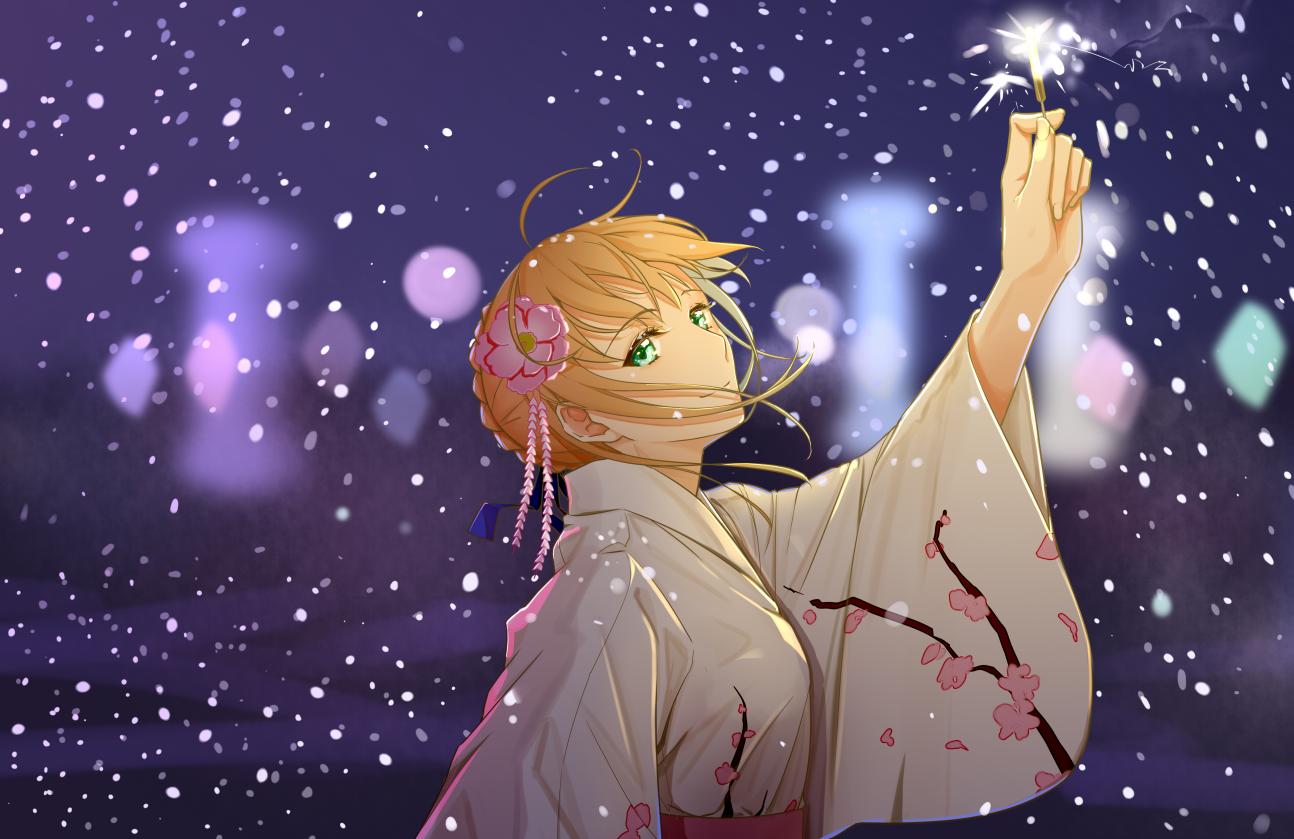 saber|fate同人：呆毛王因为一件小事，缠了卫宫士郎一个晚上