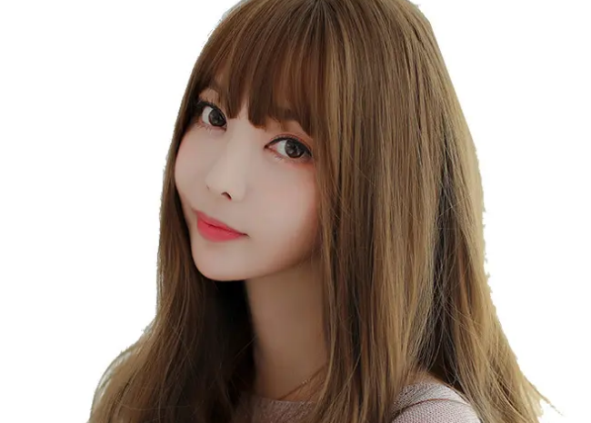 发型 微卷曲线的公主头造型