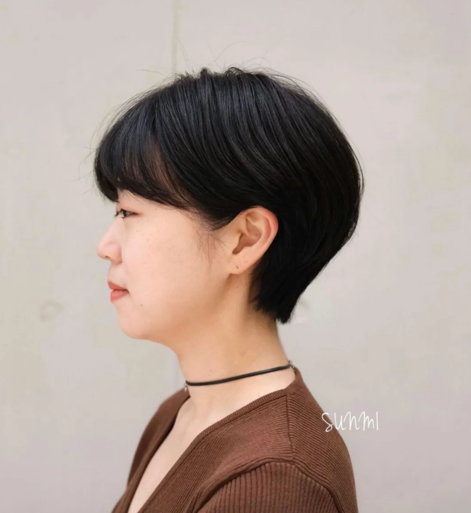 短发 女发无论怎么剪,也要看看这四种,时尚立体显气质