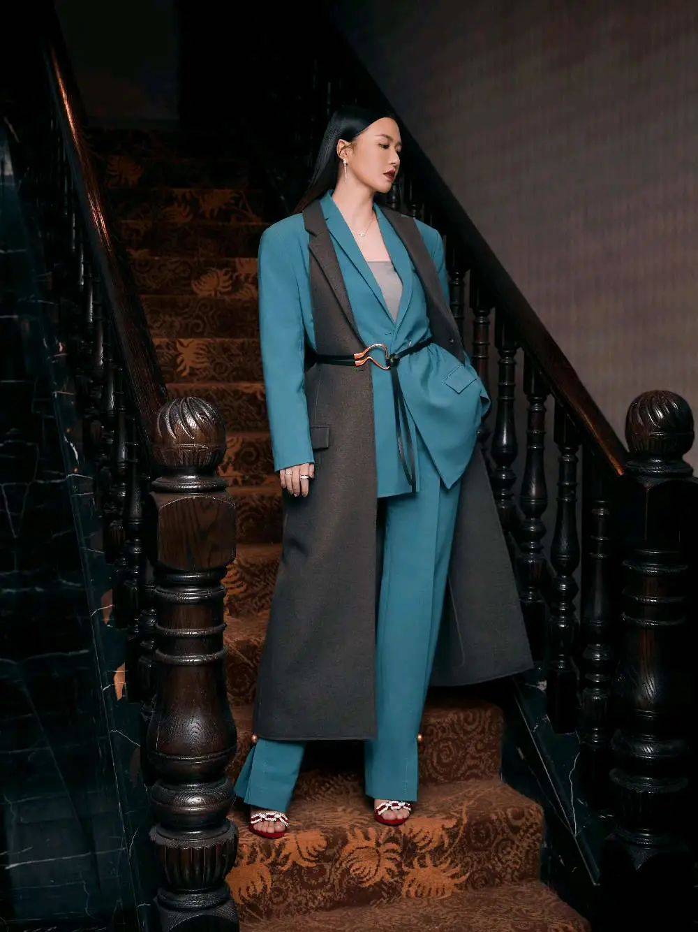 |谭维维的私服穿搭很随意，却完全没有路人感，重点在搭配