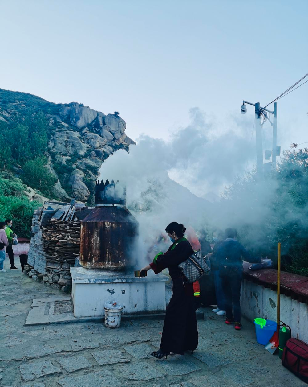 色拉寺|拉萨雪顿节首日,观色拉寺展佛