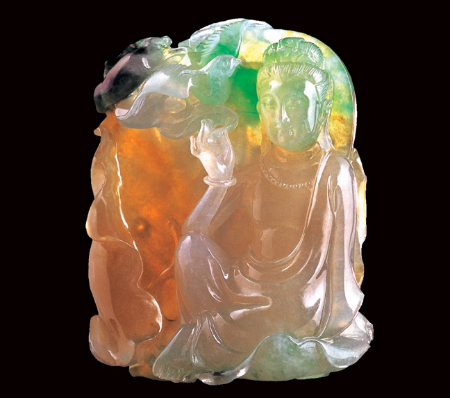 翡翠|那些精美的翡翠雕件，不仅要有精美的造型，还要有灵气有意境