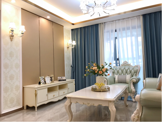 设计风格：127㎡清新简欧风格