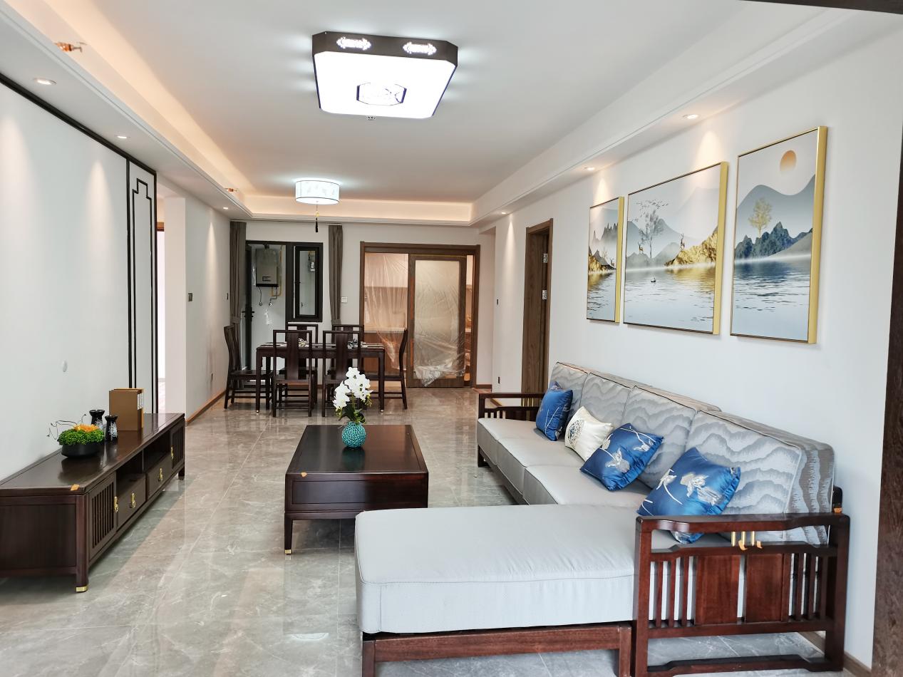 昆明俊发茉莉苑丨140m2新中式风格