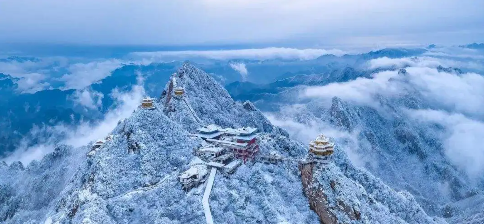 江陵|不知道去哪里旅游，那就来老君山吧，这里的景色真的很壮观