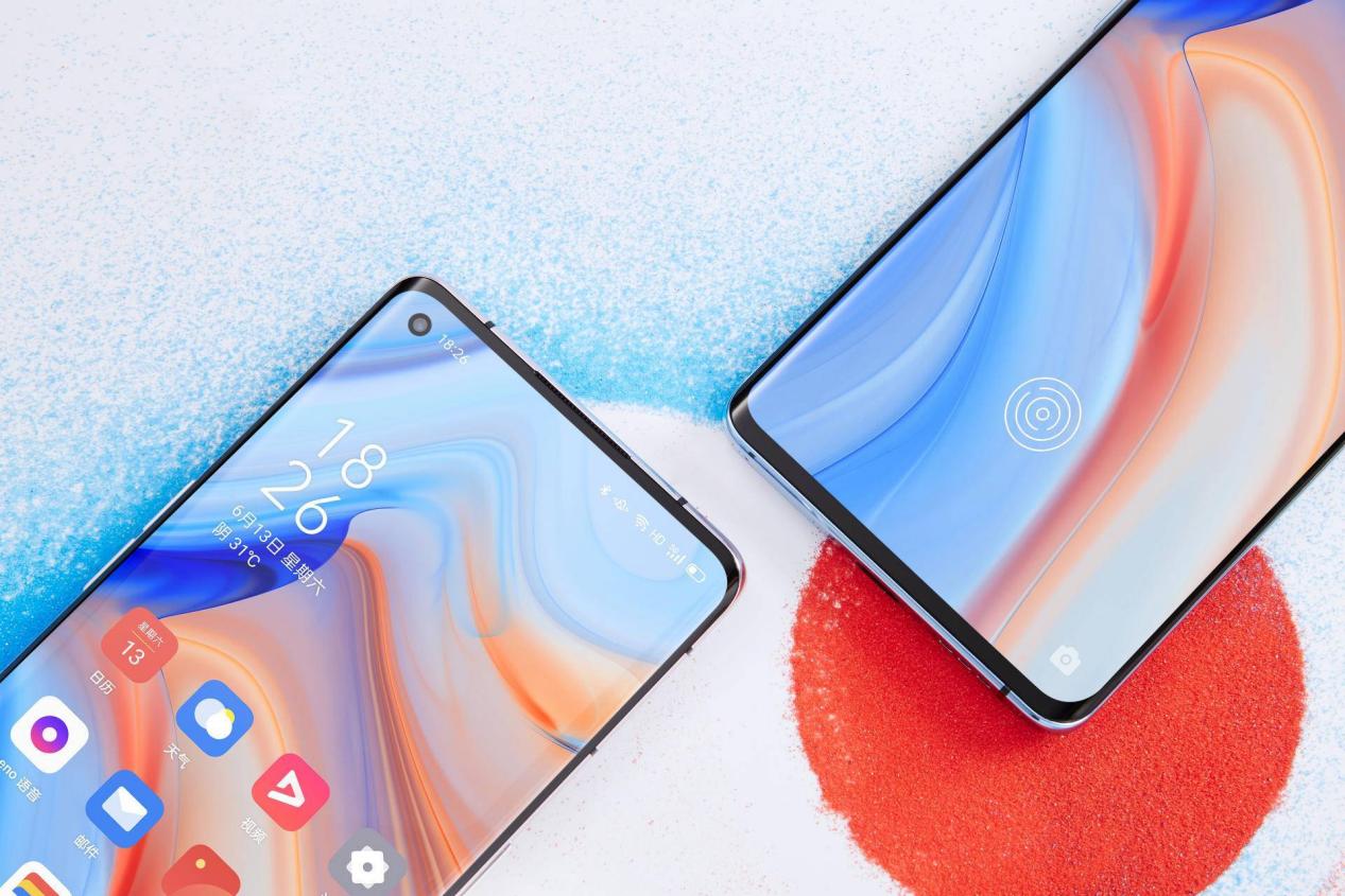 中关村在线|让reno 6的整个发光效果变得更漂亮,颜色也更透明,而且手感还不错