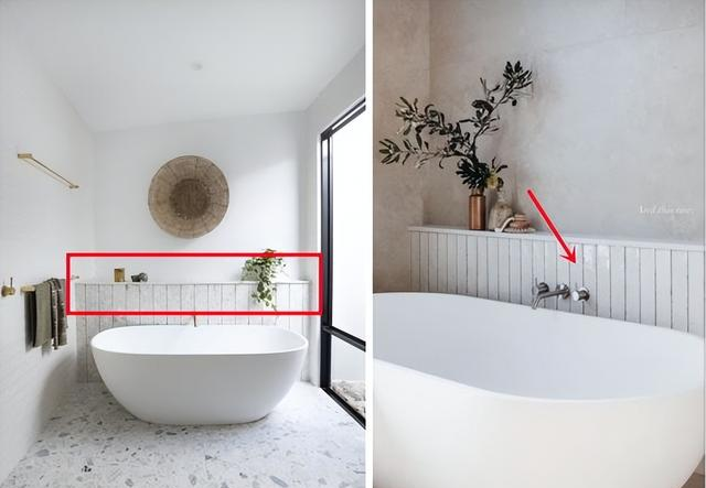 卫生间再缺收纳,也没必要装置物架,还不如多砌半堵薄墙好用